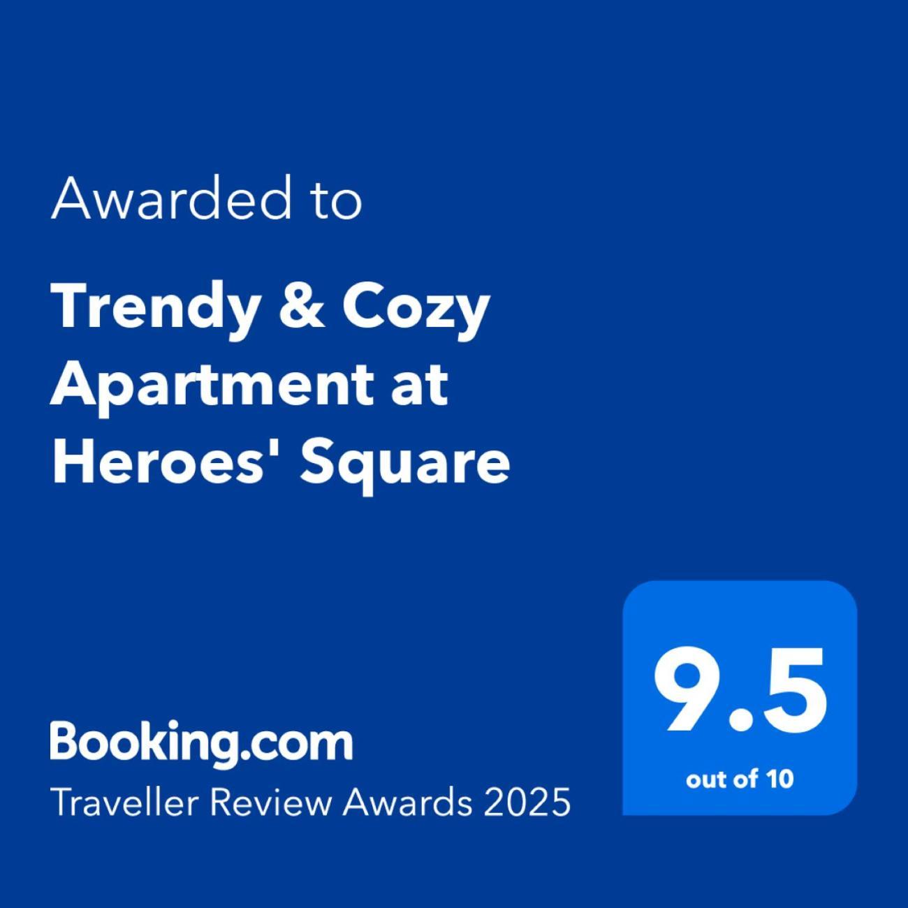 Trendy & Cozy Apartment At Heroes' Square Budapest Extérieur photo